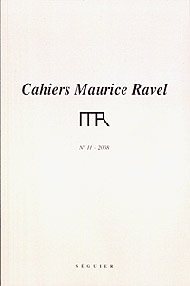 Cahiers Ravel N° 11- 2008