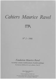 Cahiers Ravel N° 2 – 1986