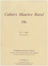 Cahiers Ravel N° 1 – 1985