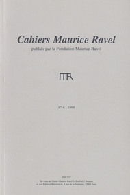 Cahiers Ravel N° 6 – 1998
